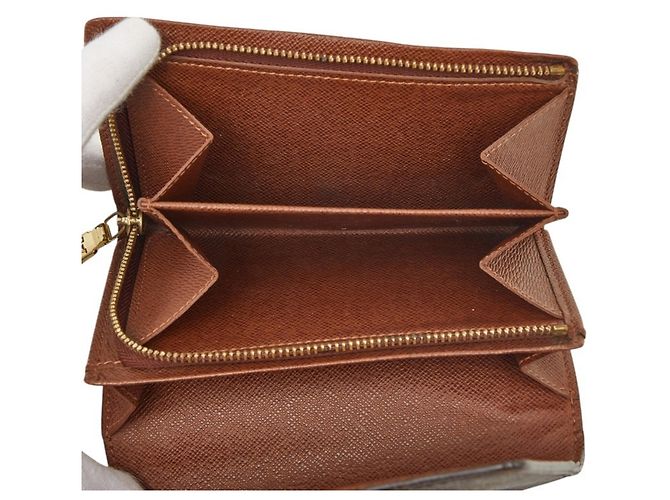 Louis Vuitton Monogram Bi-fold Wallet Braun - Ansicht 7