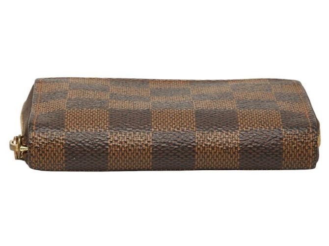 Portafoglio Zippy Damier Louis Vuitton Marrone - vista 3