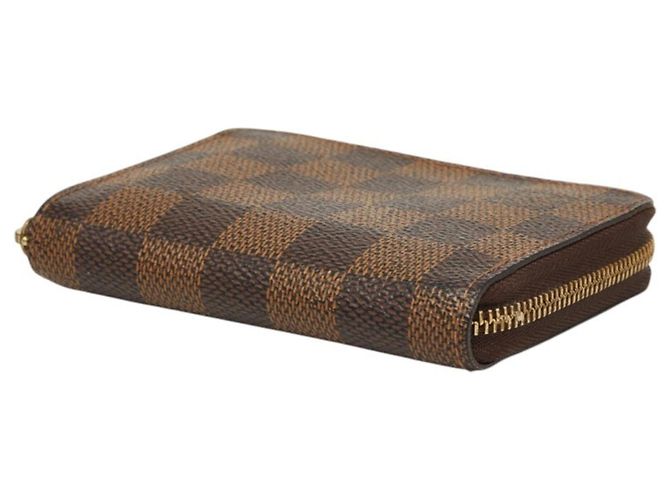 Portafoglio Zippy Damier Louis Vuitton Marrone - vista 4