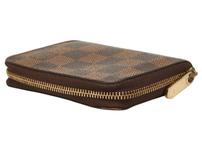Portafoglio Zippy Damier Louis Vuitton Marrone - vista 5