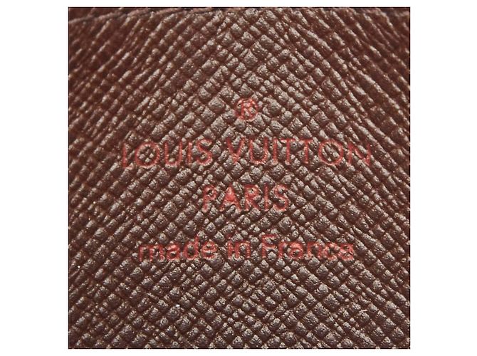 Portafoglio Zippy Damier Louis Vuitton Marrone - vista 7