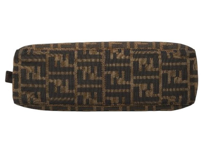 Borsa a tracolla Fendi Zucca Castaño - vista 3