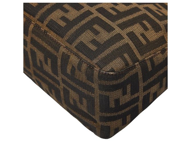 Borsa a tracolla Fendi Zucca Castaño - vista 6