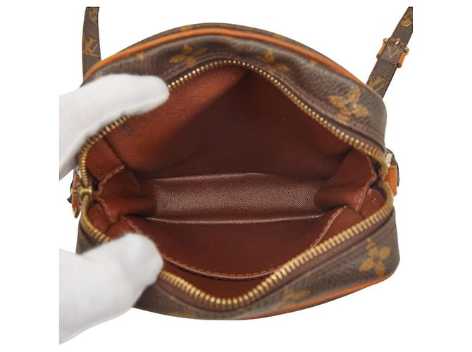 Borsa a tracolla Louis Vuitton Monogram Danube Marrone - vista 10
