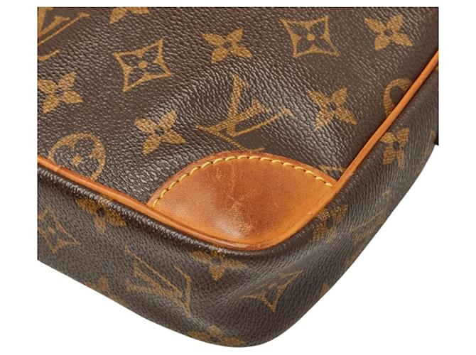 Borsa a tracolla Louis Vuitton Monogram Danube Marrone - vista 4