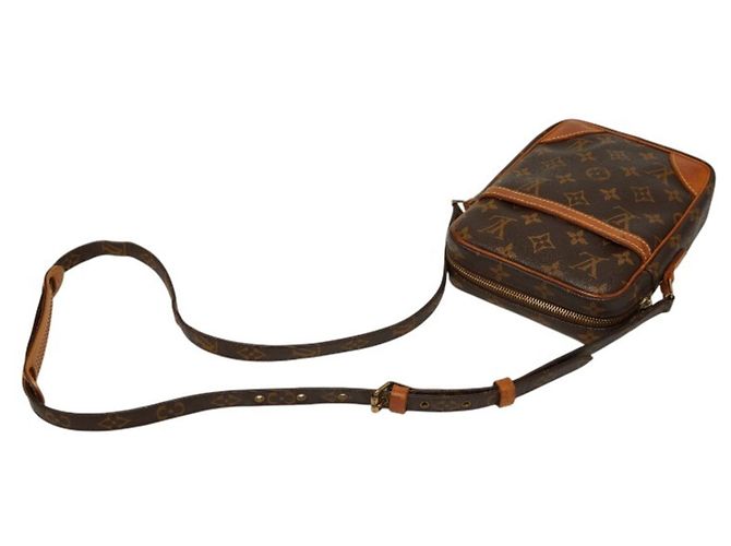 Borsa a tracolla Louis Vuitton Monogram Danube Marrone - vista 9