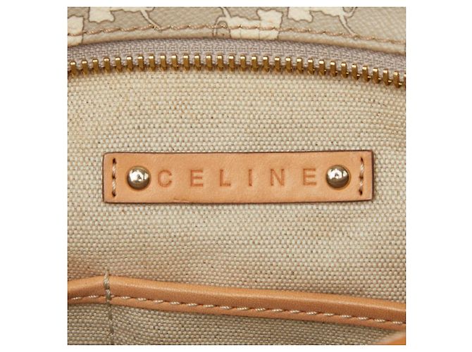 16 Céline Bolsa Celine Cinza e Branco Marrom - vista 11
