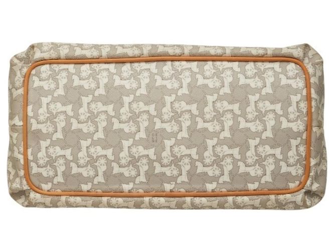 16 Céline Bolsa Celine Cinza e Branco Marrom - vista 3