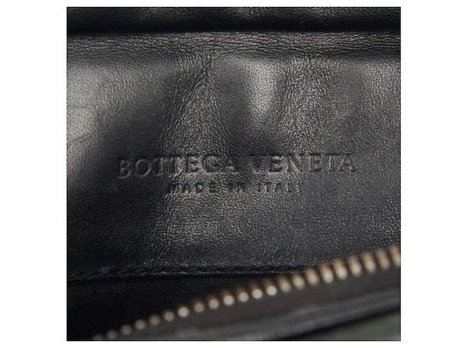 Borsa a tracolla Intrecciato Bottega Veneta in pelle nera Nero - vista 11
