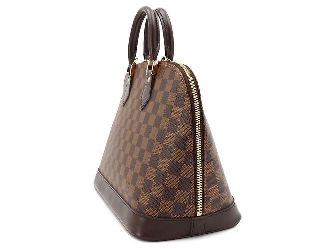 Borsa Louis Vuitton Damier Alma PM Damier ebene - vista 4