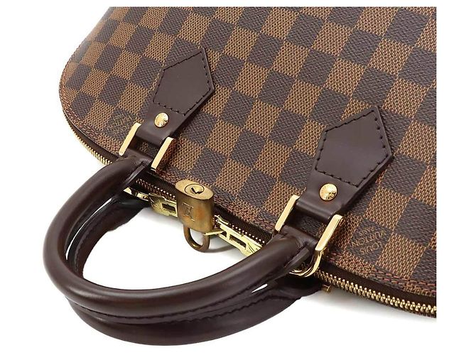 Borsa Louis Vuitton Damier Alma PM Damier ebene - vista 6