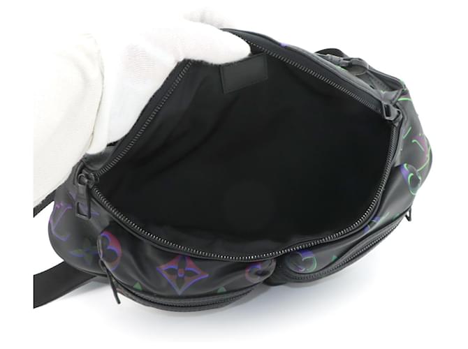 Louis Vuitton Monogram Spotlight Comet Bumbag Nero Monogramma - vista 7
