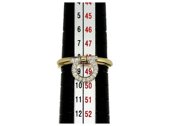Anello Gancini Salvatore Ferragamo D'oro - vista 6