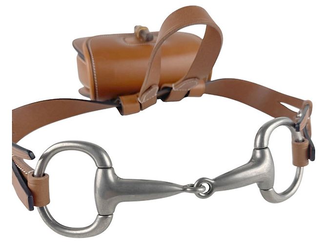 Bamboo Marsupio Gucci in pelle marrone - vista 12