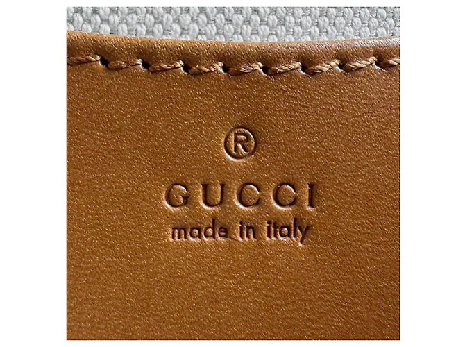 Bamboo Marsupio Gucci in pelle marrone - vista 14