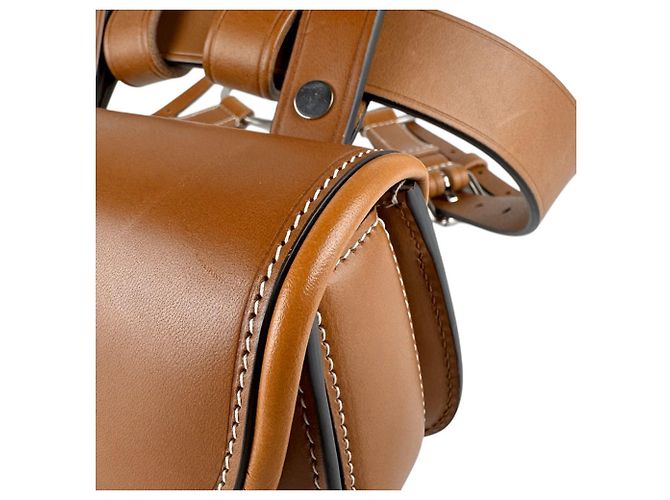 Bamboo Marsupio Gucci in pelle marrone - vista 7