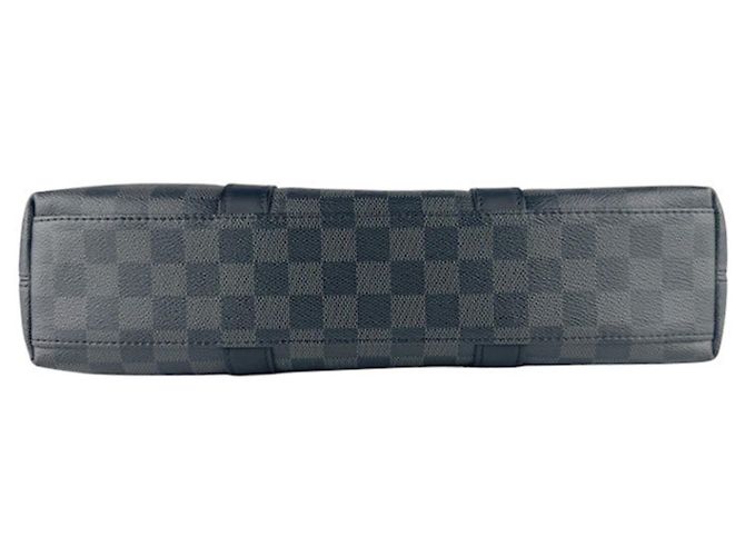 Borsa Louis Vuitton in Damier Graphite Nero - vista 4