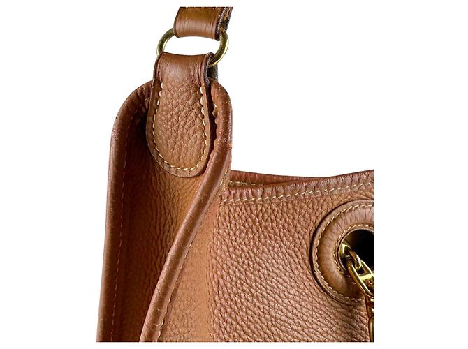 Hermès Hermes HERMES Borsa a tracolla Vespa PM D'oro - vista 6