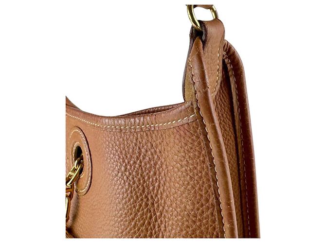 Hermès Hermes HERMES Borsa a tracolla Vespa PM D'oro - vista 7