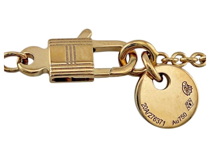 Hermès Collana Constance in oro rosa 18K - vista 5