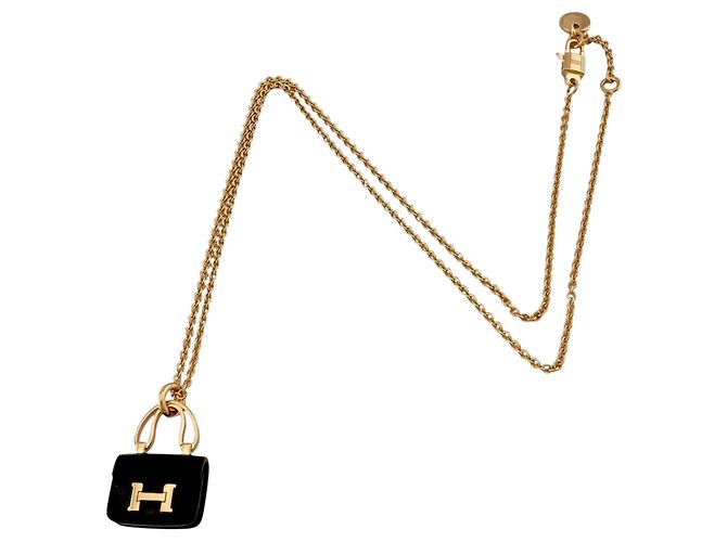 Hermès Collana Constance in oro rosa 18K - vista 7