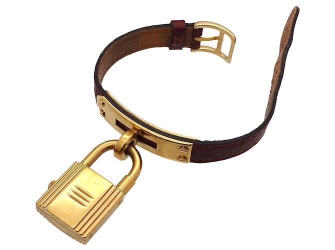Hermès Hermes Kelly Uhr - Damen Gold/Bordeaux - Ansicht 5