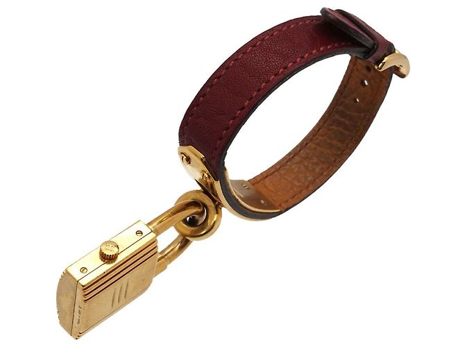 Hermès Hermes Kelly Uhr - Damen Gold/Bordeaux - Ansicht 6