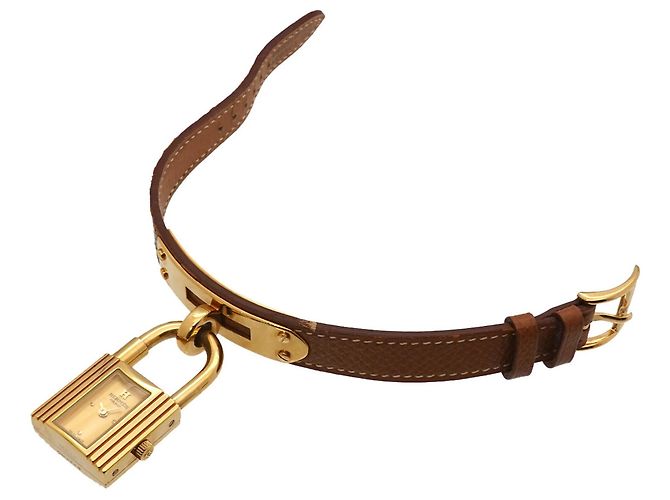 Hermès Hermes Kelly Damenuhr Golden - Ansicht 4
