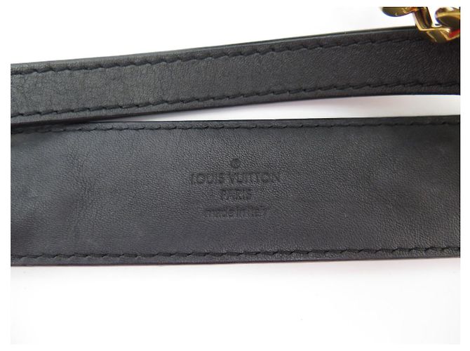 NUEVO BOLSO LOUIS VUITTON NEW WAVE MM M51498 CORREA DE CUERO NEGRO - vista 11
