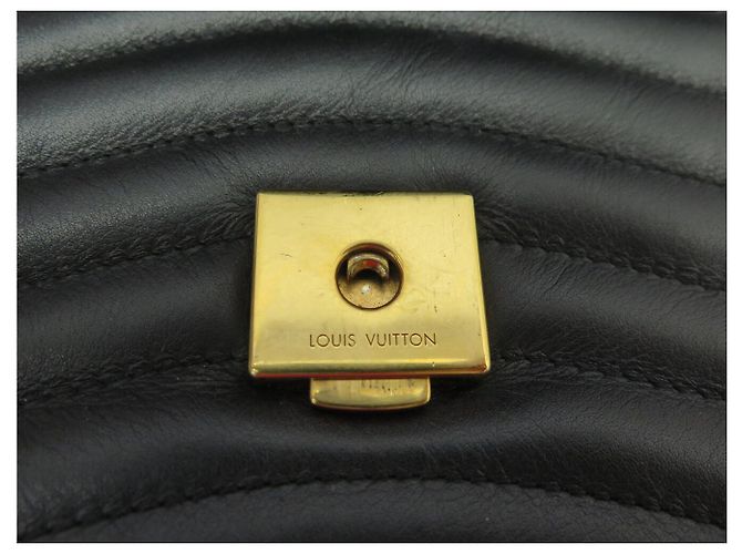 NUEVO BOLSO LOUIS VUITTON NEW WAVE MM M51498 CORREA DE CUERO NEGRO - vista 15