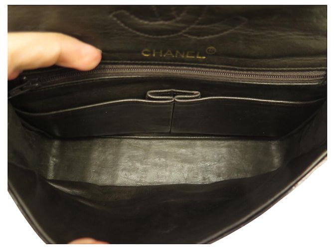 Timeless VINTAGE CHANEL CLASSIC TIMLESS MEDIUM KROKODILLEDER HANDTASCHE Braun - Ansicht 13