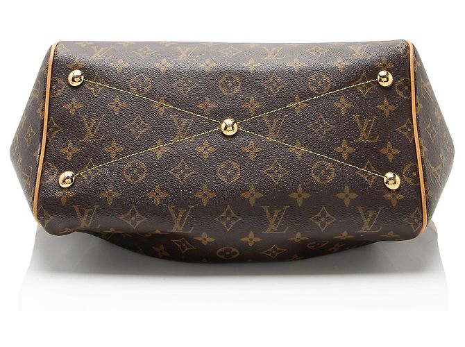 Louis Vuitton Tivoli GM Satchel aus Monogram Canvas Braun - Ansicht 4