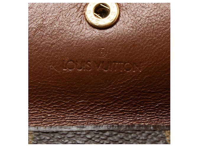 Louis Vuitton Vintage Monogram Canvas Poche Escapade Organizer Wallet Brown - view 6