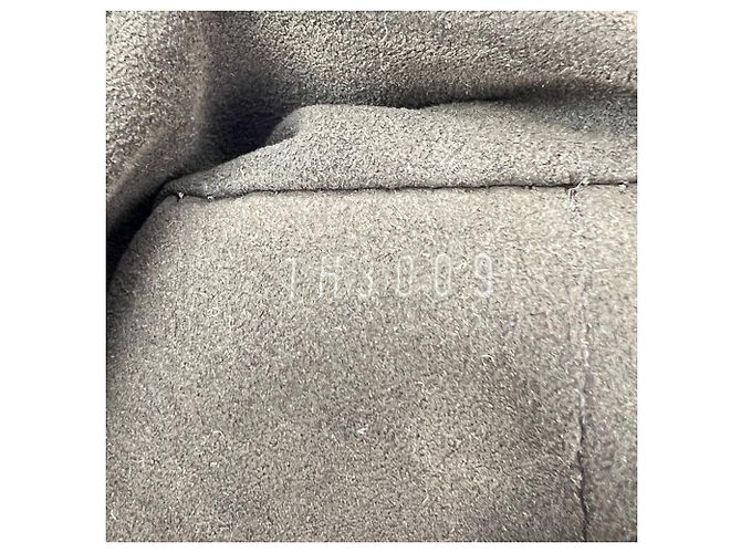 Borsa a tracolla Louis Vuitton Lunar GM Mahina in pelle marrone scuro - vista 4