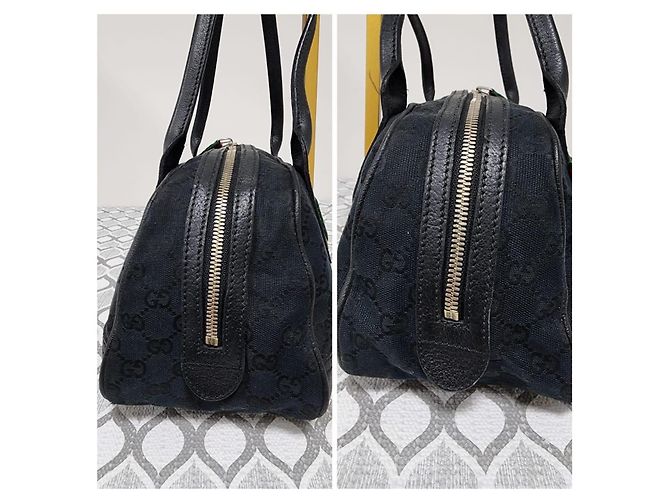 Gucci Monogram Small Princy - Borsa a Spalla Nera Nero - vista 5