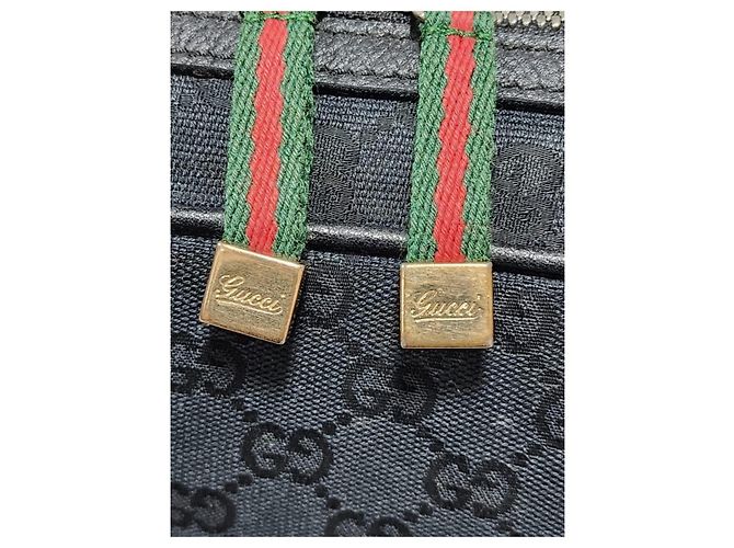 Gucci Monogram Small Princy - Borsa a Spalla Nera Nero - vista 9