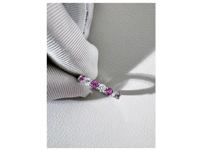 Tiffany & Co. Embrace Ring rosa Saphir Diamant Mehrfarben - Ansicht 3