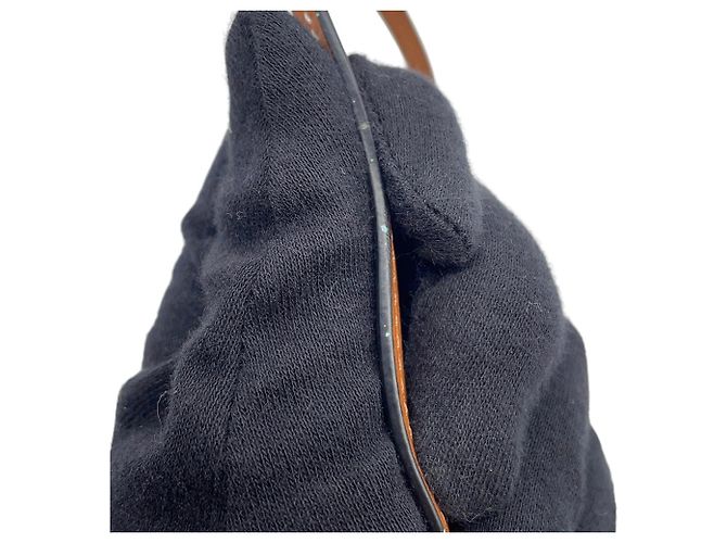 Borsa a mano/Pochette in pelle marrone Loewe - vista 12