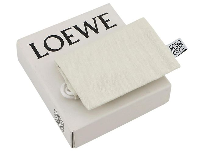 Borsa a mano/Pochette in pelle marrone Loewe - vista 15