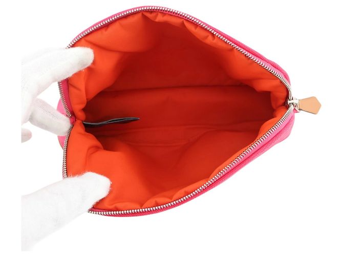 Hermès Pochette borsa Hermes Bolide PM Rosa - vista 4