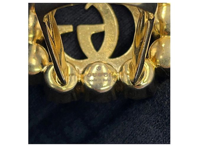 Gucci Ring Champagnergoldener Band - Ansicht 9