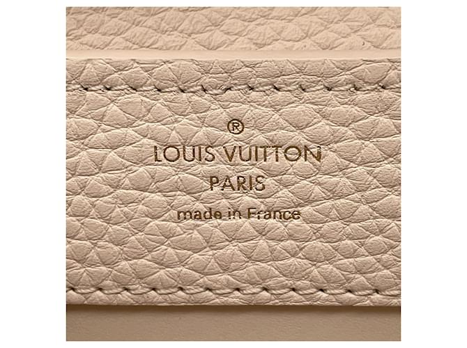 Borsa Louis Vuitton Capucines Mini Bianco - vista 15