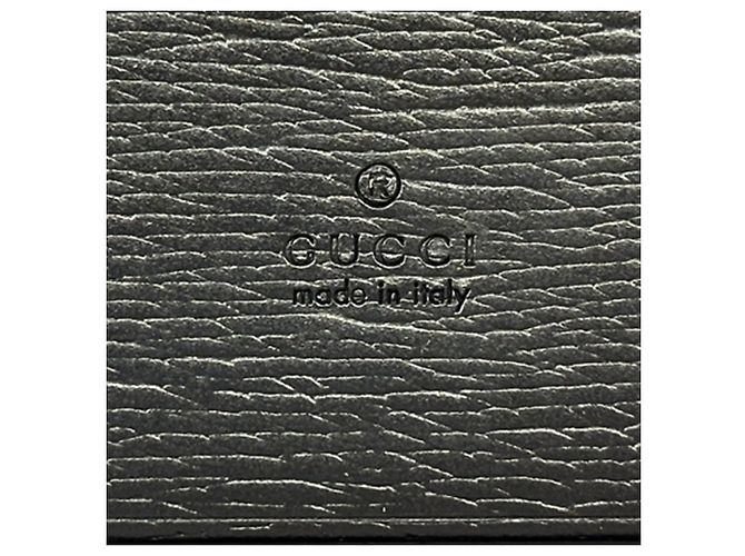 Tarjetero de cuero negro Gucci - vista 5