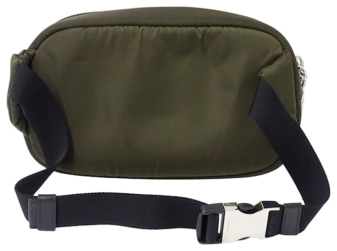 Borsa in nylon kaki Prada Cachi - vista 2