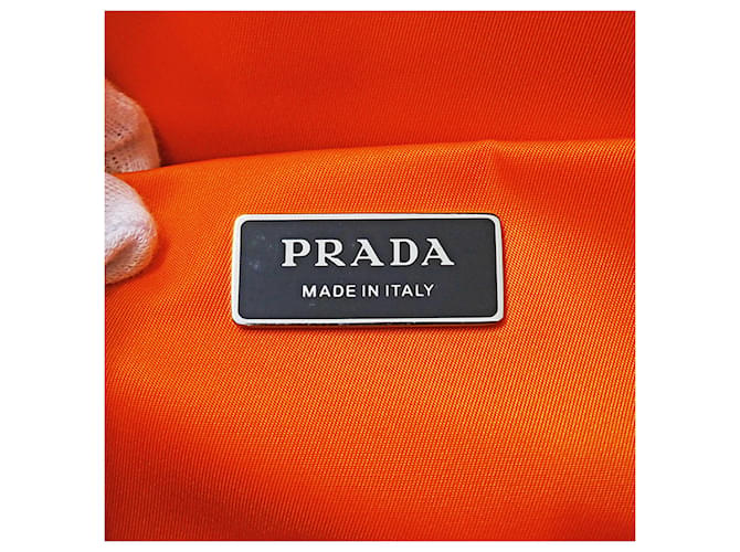 Borsa in nylon kaki Prada Cachi - vista 6