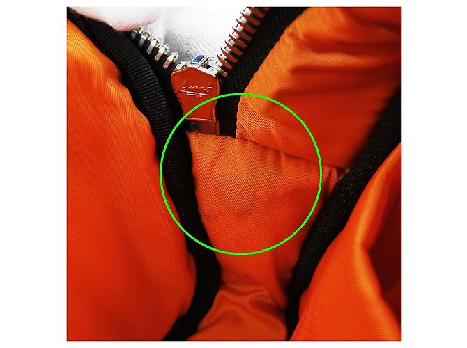 Borsa in nylon kaki Prada Cachi - vista 9