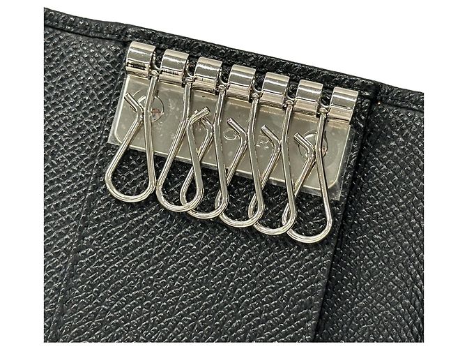 Bulgari Bvlgari Black Leather Key Case - view 5