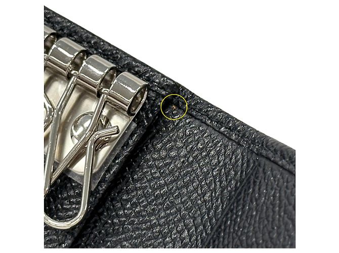 Bulgari Bvlgari Black Leather Key Case - view 8