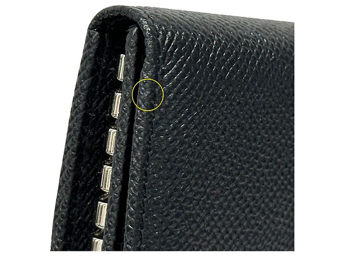 Bulgari Bvlgari Black Leather Key Case - view 9