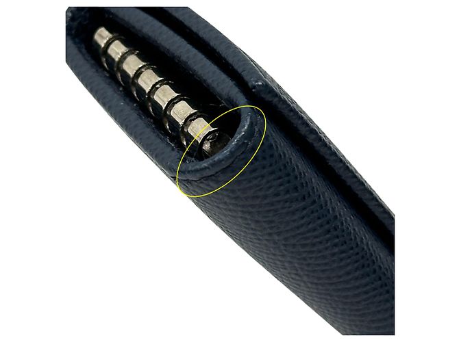 Bulgari Bvlgari Navy Leather Key Case Navy blue - view 11